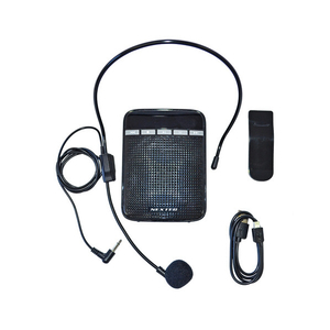 FRC ポータブル拡声器(ワイドFMラジオ機能搭載、microSDカード、USBメモリ対応) NEXTEC NX-BV10E-イメージ9