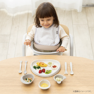 コンビ 出産準備やお祝いに!パクッ!をたのしく さんかく食器セット スモアベージュ ｻﾝｶｸｼﾖﾂｷｾﾂﾄｽﾓｱﾍﾞ-ｼﾞﾕ-イメージ12