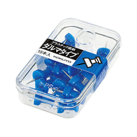 コクヨ プラスチック画鋲 ダルマタイプ 15本入 青 20個 FC02550-ｶﾋ-20NB