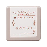 シヤチハタ デイリーログスタンプ マスター 天気と曜日 FC088MS-GDL-2727M/H-03
