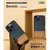 Man & Wood iPhone 15用MagSafe対応天然木ケース Denim I25510I15-イメージ2