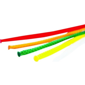 トラスコ中山 みかんネット 長さ45cm アソートタイプ 5本入 5本アソート5色450ポリエチレン(PE) FC323GD-1148329-イメージ1