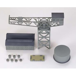 タミヤ 1/700 情景アクセサリー･クレーンセット(3社共同) 1/700 ウォーターラインシリーズ ﾀﾐﾔWL31510ｸﾚﾝｾﾂﾄN-イメージ1