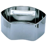 霜鳥製作所 S印 No.399 ステン ごはん抜型 (扇) FCL5551-010030001