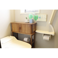 オスマック KTXTB-6080BR 天然木桐製 ジャバラ扉のコンソールテーブル