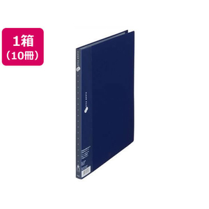 プラス クリアーファイル スーパーエコノミー A4 ネイビー FCC5132-88421/FC-122EL-イメージ1