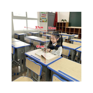 カーボーイ コの字型アクリルパーティション 小サイズ FCN5380-FM-66-イメージ5