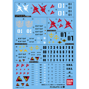 バンダイスピリッツ ガンダムデカールNo．71 HG 1/144 機動戦士ガンダム 逆襲のシャア 地球連邦軍MS用 GD071ｷﾞﾔｸｼﾔｱﾚﾝﾎﾟｳﾊﾝﾖｳN-イメージ1