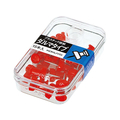 コクヨ プラスチック画鋲 ダルマタイプ 15本入 赤 20個 FC02551-ｶﾋ-20NR