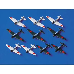 タミヤ 1/700 日本空母搭載機･前期セット(3社共同) 1/700 ウォーターラインシリーズ ﾀﾐﾔWL31511ﾆﾎﾝｶﾝｻｲｷｾﾞﾝｷN-イメージ1