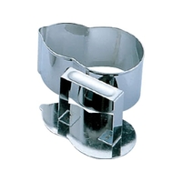 霜鳥製作所 S印 No.400 ステン ごはん抜型 (瓢丹) FCL5552-010031001