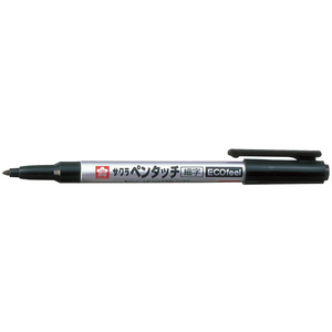 サクラクレパス ペンタッチ細字 エコフィール 黒 F801573-PPKE#49-イメージ1