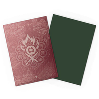 ARCANE　TINMEN AT-16511 Gruul Clans License Sleevesスタンダードサイズ マットデュアル 100枚入り 16511DSｽﾀﾝｽﾘ-ﾌﾞGRUUL
