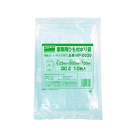 トラスコ中山 業務用ひも付きポリ袋0.05×30L 10枚入 FC411JA-4473787