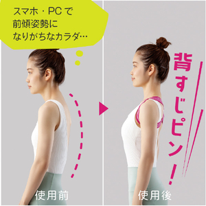 アルファックス ゆる伸び肩甲骨バンド ulretch ミント ﾕﾙﾚﾂﾁｹﾝｺｳｺﾂﾊﾞﾝﾄﾞMT-イメージ3