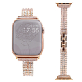 GAACAL Apple Watch Series 1-8/SE1-2/Ultra [42/44/45/49mm]用メタルバンド ローズゴールド W00133RB