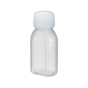 エムアイケミカル 投薬瓶PPB(未滅菌)少数包装 プラスチック薬瓶 08-2850-2107 キャップ:白PP 30CC(10ポンイリ) FCF607Y-08-2850-2107-イメージ1