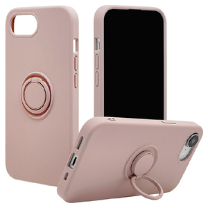 ラスタバナナ iphone17e/16e用 tpuﾘﾝｸﾞｹｰｽ スモーキーピンク 8680IP5ETPRSPK-イメージ1