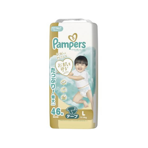 Ｐ＆Ｇ パンパース はじめての肌いち テープ ウルトラジャンボ L46枚 FCE943S-イメージ1
