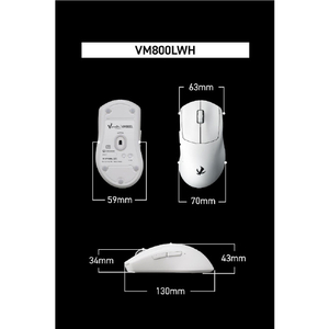 エレコム V custom VM800 ホワイト M-VM800WH-イメージ9