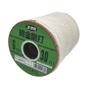 ユタカメイク 綿金剛打ロープ ボビン巻 6mm×30m FC461GU-8276071-イメージ2