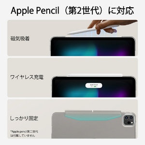 ESR iPad Pro 13インチ M4(2024)用ケース Ascend Trifold Grey ESR521-イメージ3