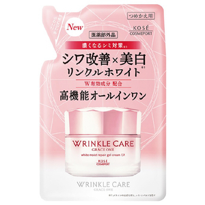 コーセー グレイス ワン リンクルケア ホワイト モイストリペア ジェルクリーム EX つめかえ用(90g) GOﾘﾝｸﾙWHｼﾞｴﾙｸﾘ-ﾑｶｴ90G-イメージ1