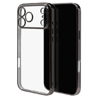 ラスタバナナ iPhone17 Pro Max用極TPUケース メタルフレーム ブラック 9088IP5DTPLBK