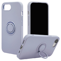 ラスタバナナ iPhone 16e用TPUリングケース スモーキーブルー 8681IP5ETPRSBL