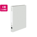 コクヨ リングファイル〈ER〉PP A4タテ 背幅39 ライトグレー10冊 1箱(10冊) F834200-ﾌ-UR430NLM