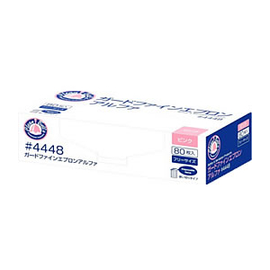 川西工業 ガードファインエプロンアルファ ピンク 80枚 FC90128-#4448-イメージ2