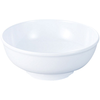 エンテック 胴張り丼(大) 白 FC73068-CS-15W