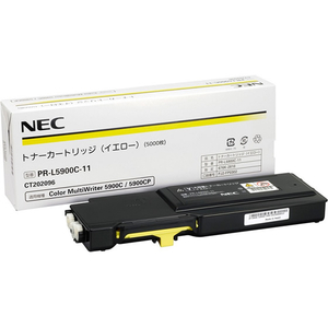 ＮＥＣ トナーカートリッジ イエロー F893082-PR-L5900C-11-イメージ1