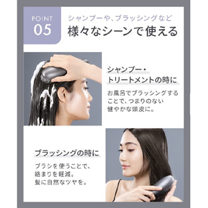 SALONIA マルチケアブラシ スムースシャイン ピンク SAL25321-PK-イメージ14