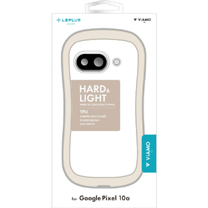 MSソリューションズ Google Pixel 10a用 耐衝撃ハイブリッドケース 「ViAMO fly」 ミルクホワイト LN-26SP1VMFWH-イメージ1