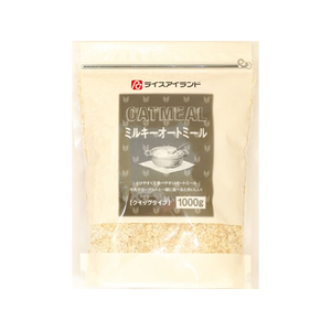 ライスアイランド/ミルキー オートミール 1Kg FCJ344E-イメージ1