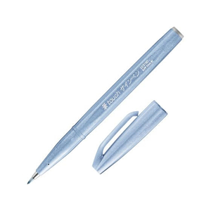 ぺんてる 筆touchサインペン グレーブルー FCV2893-SES15C-S3-イメージ1
