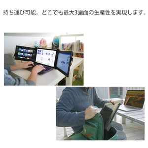 JAPANNEXT 13．3型液晶ディスプレイ ブラック JN-TRI-IPS133FHDR-イメージ2