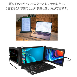 JAPANNEXT 13．3型液晶ディスプレイ ブラック JN-TRI-IPS133FHDR-イメージ7
