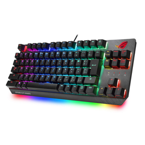 ASUS USB ゲーミングキーボード X802 STRIX SCOPE 日本語 ASUS X802STRIXSCOPETKL/SV/JP ゲーミングキーボード(日本語配列