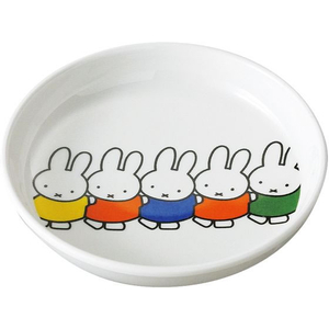 関東プラスチック工業 メラミン子供食器 ミッフィーとおともだち 小皿 M-8FT FC025LD-1263640-イメージ1