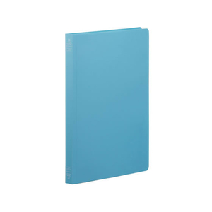 キングジム シンプリーズ フラットファイルPP とじ厚15mm 水色10冊 FC04824-4437SPﾐｽ-イメージ1