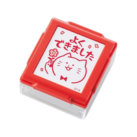 シヤチハタ いいね!スタンプくん レッド 14よくできました FC174PM-PEW-A2-R-14