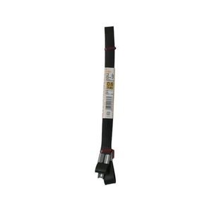 ユタカメイク ゴム チューブロープ Aカン・コの字 20mm×0.6m ブラック0.6202 FC322FZ-4736346-イメージ1