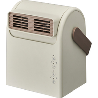 ドウシシャ 上を向く大風量セラミックヒーター アイボリー CHA-081IV