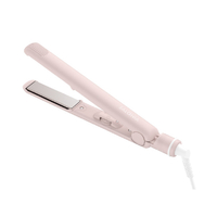 SALONIA ストレートヘアアイロン(24mm) ミスティピンク SAL25122MP