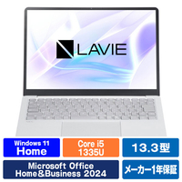 NEC 13．3型高性能ノートブック e angle select LAVIE SOL プラチナシルバー PC-S1355LAS-E5