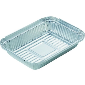 トラスコ中山 使い捨てアルミ容器 角浅型 20枚 360CC FC213KK-1612879-イメージ1