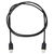 アイネックス PD60W対応 USB2．0 Type-Cケーブル(1m) ブラック U20CC-MM10P6-イメージ1
