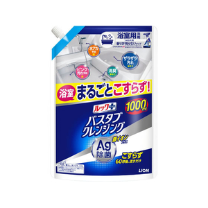 ライオン ルックプラス バスタブクレンジング 銀イオンプラス 香りが残らないタイプ 詰替 特大 1000mL FCJ971V-イメージ1